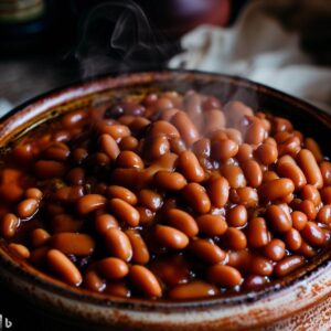 home-baked beans